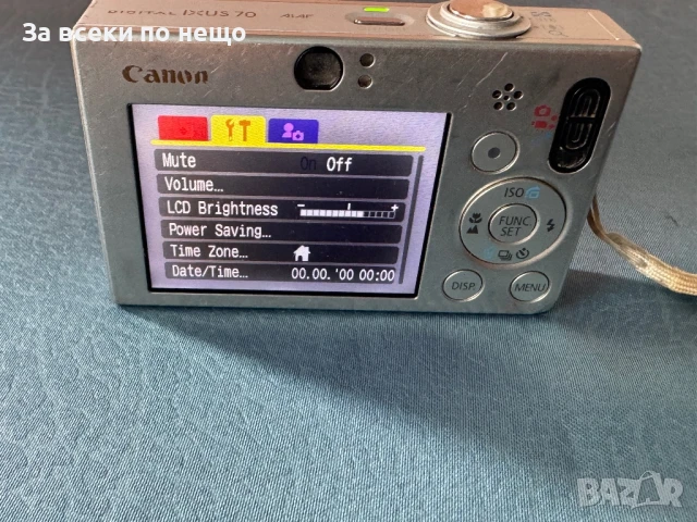 Цифров фотоапарат CANON IXUS 70 , Made in Japan, снимка 11 - Фотоапарати - 50534735