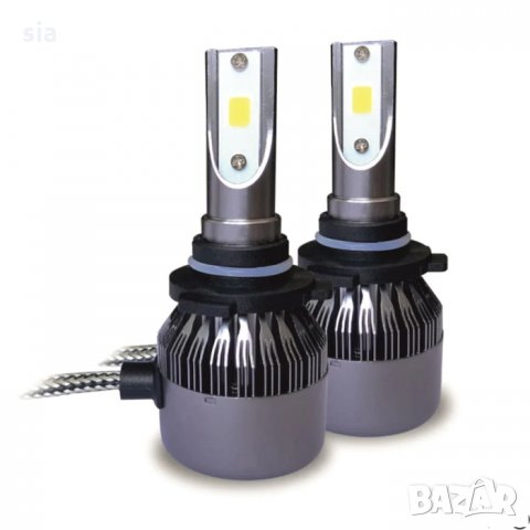 Диодни крушки 9006 , 9006, 8000L, 6000К, NIKEN, 30W, LED, бял, снимка 3 - Аксесоари и консумативи - 32863644