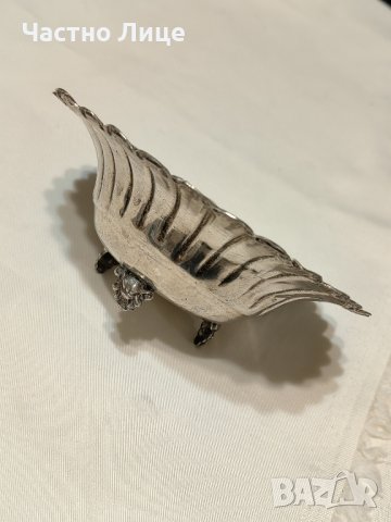 Старинен Сребърен Съд Купа 19 в. на Три Крачета, снимка 2 - Други - 38919871