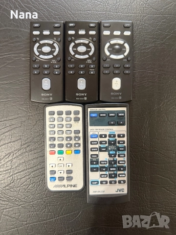 Дистанционни Кар аудио PIONEER,SONY, JVC 20лв, снимка 2 - Радиокасетофони, транзистори - 52871185