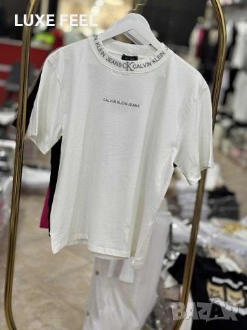 Дамски Тениски ⚜️ Calvin Klein , снимка 3 - Тениски - 53046794