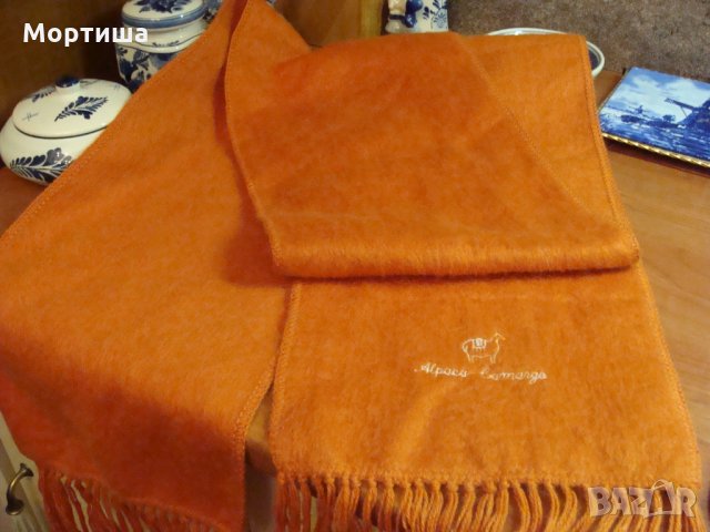 АЛПАКА оригинален шал от Перу, снимка 2 - Шалове - 26430926