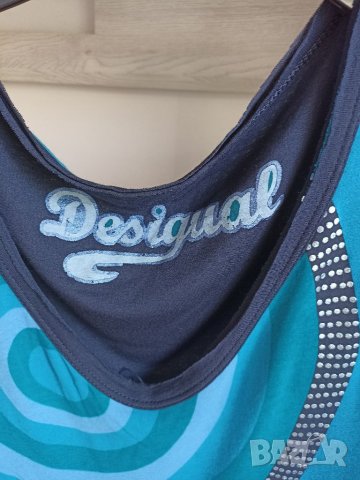 Дамска блуза Desigual, снимка 2 - Тениски - 36609089