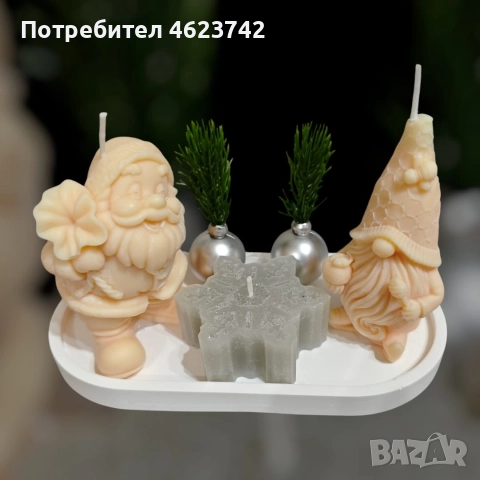 Коледен комплект 3, снимка 2 - Декорация за дома - 52745997