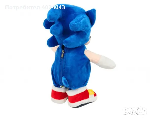 Ходещ таралеж Соник – интерактивна плюшена играчка, снимка 2 - Плюшени играчки - 47893494