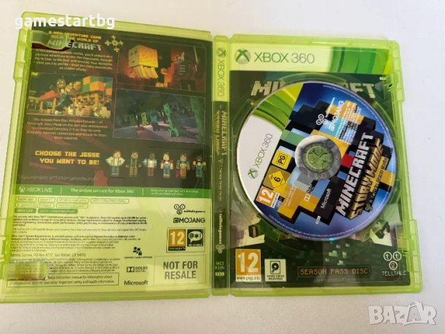 Minecraft Story Mode A Telltale Game Series за Xbox 360, снимка 3 - Игри за Xbox - 49571955
