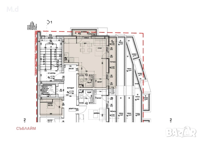 Продава 1-стаен апартамент ново строителство град Варна , снимка 1