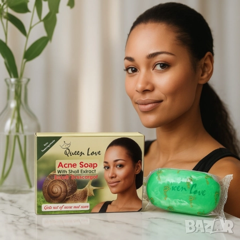 Сапун против акне с охлювна слуз – Дълбоко почистване и заличаване на белези, снимка 6 - Други - 51968633