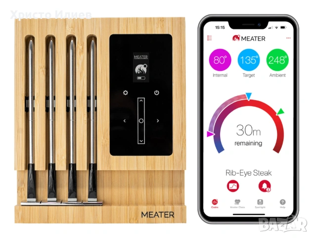 Смарт кухненски термометър MEATER Block Premium WiFi