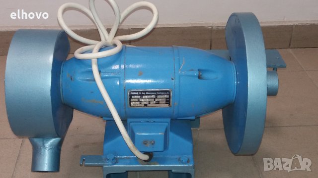 Немски трифазен шмиргел FAMO Fr.Aug.Munzenmaier Esslingen , снимка 3 - Други инструменти - 27774067