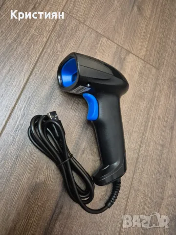 Проводен баркод скенер 2D/QR код, бързо сканиране, USB връзка, снимка 2 - Друга електроника - 49250355
