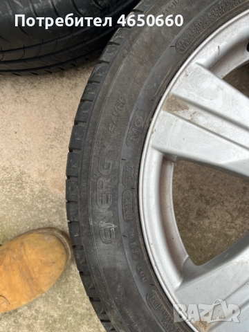 16 цолови алуминиеви джанти за Мерцедес В класа, снимка 6 - Гуми и джанти - 52537724