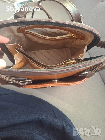 Дамска кожена раница Miami Polo Club, снимка 4 - Чанти - 52838391