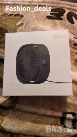 Нов Преносим вентилатор за дом, офис, пътуване къмпинг с USB, снимка 8 - Други стоки за дома - 40507977