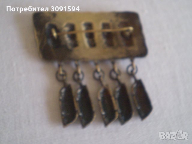 Възрожденска брошка , снимка 2 - Антикварни и старинни предмети - 37316072