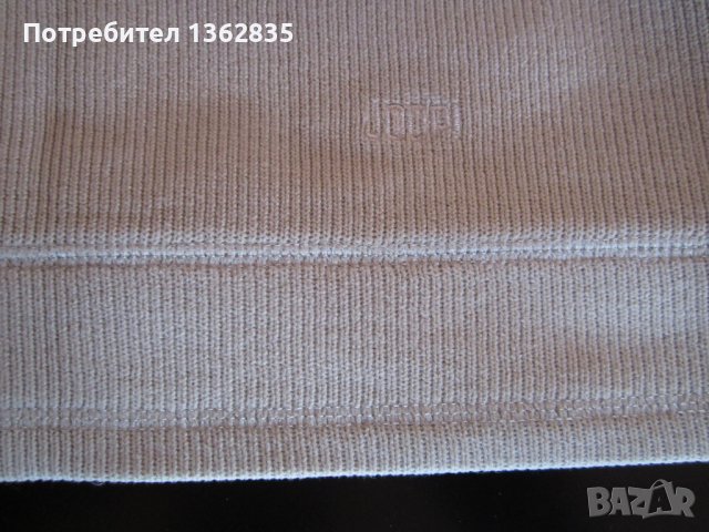 НОВ 100 % оригинален мъжки памучен бежов шпиц пуловер JOOP размер XL от Германия, снимка 7 - Пуловери - 40507430