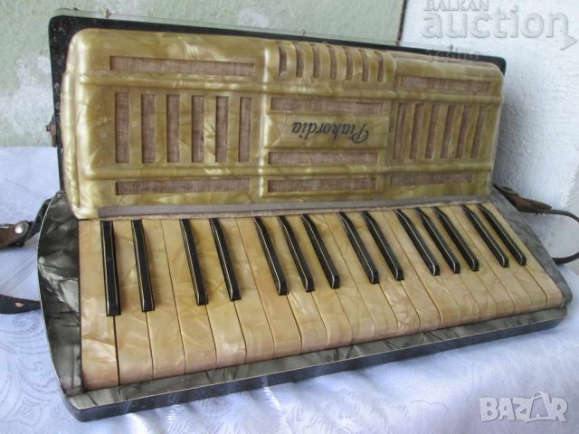 Piakordia стар акордеон, седеф, Пиакордия, акордеони, снимка 6 - Акордеони - 28876793