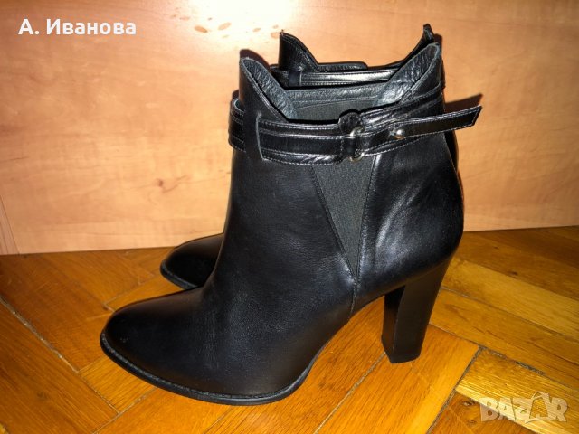 Дамски боти естествена кожа Jonac, снимка 2 - Дамски боти - 27433360