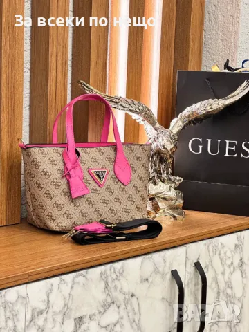 Дамска чанта Guess - Налични различни цветове Код D1216, снимка 2 - Чанти - 47731787