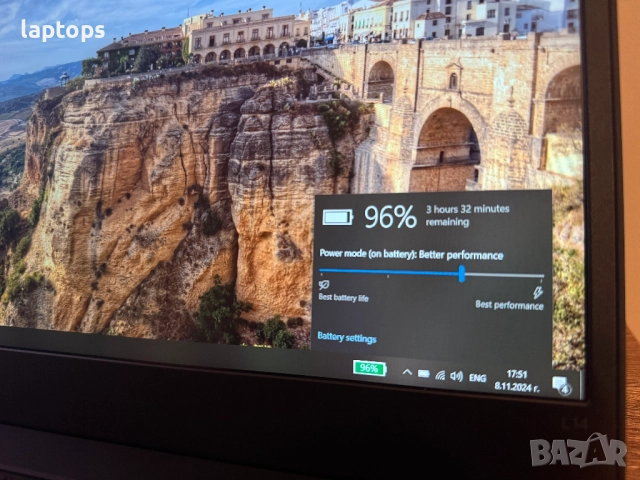 Lenovo Thinkpad L14 Gen 1 RYZEN 3 PRO 4450U /8GB /256GB NVMe/14" HD, снимка 3 - Лаптопи за игри - 52532093