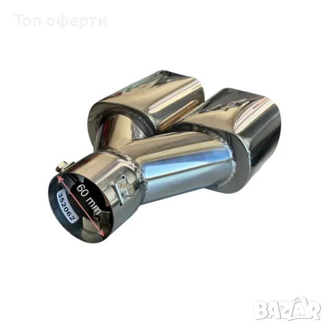 Накрайник ауспух 331 входа-60мм изхода-80/60мм, снимка 2 - Аксесоари и консумативи - 48823549
