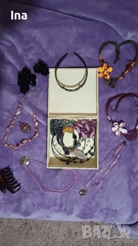 Бижута имитационни, снимка 6 - Бижутерийни комплекти - 52556219
