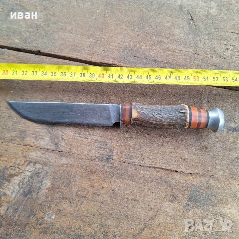 Стар Ловен нож , снимка 1 - Ножове - 43641954