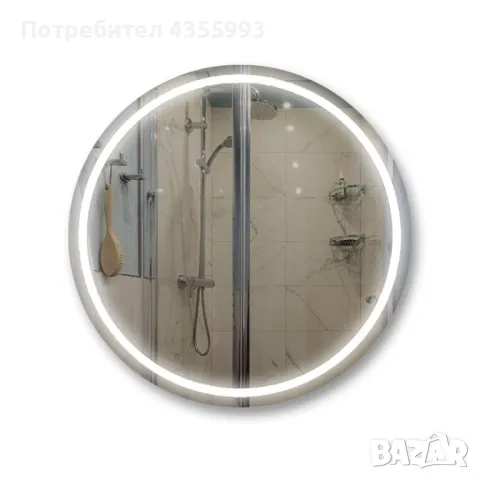 Огледало с LED осветление LM Abyss Glow, снимка 2 - Огледала - 48653711