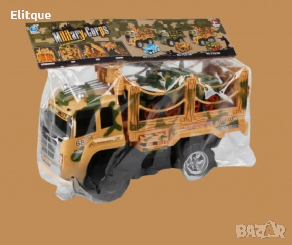 Детски военен камион, снимка 2 - Коли, камиони, мотори, писти - 52787068