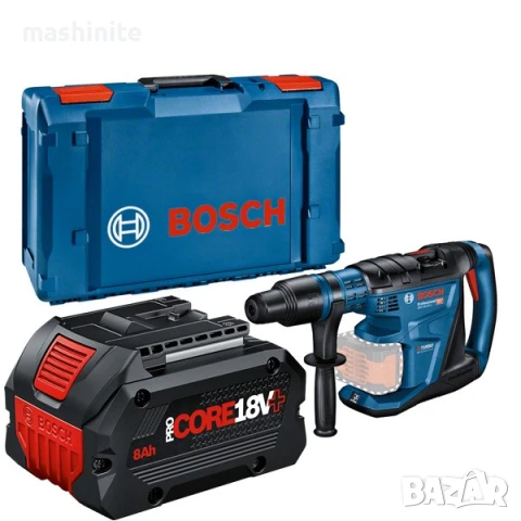 Акумулаторен перфоратор GBH 18V-40 C XL Boxx 1xProCORE 8.0Ah+ Bosch, снимка 1