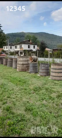 дървени каци, снимка 2 - Саксии и кашпи - 49633299