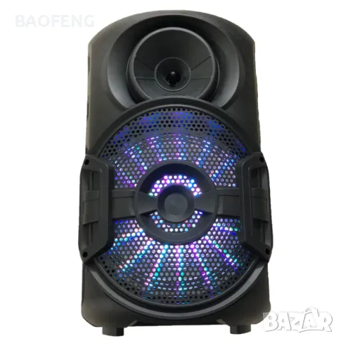 Нова Караоке тонколона 12" инча 4500 mah ,ZQS12106S от вносител караоке микрофон , снимка 3 - Тонколони - 49008913