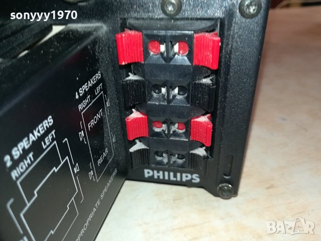 PHILIPS ЦД ДВОЕН ДЕК ТУНЕР И УСИЛВАТЕЛ-ВНОС SWISS LNVR0101241657, снимка 18 - Ресийвъри, усилватели, смесителни пултове - 43611873