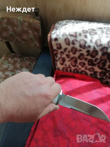 Нож от кован клапан. , снимка 4 - Ножове - 50675281