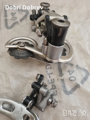 campagnolo super record деклашор и дерарйор, снимка 2 - Части за велосипеди - 50650638