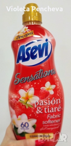 Омекотител Асеви 1.440л, снимка 4 - Перилни препарати и омекотители - 52773857