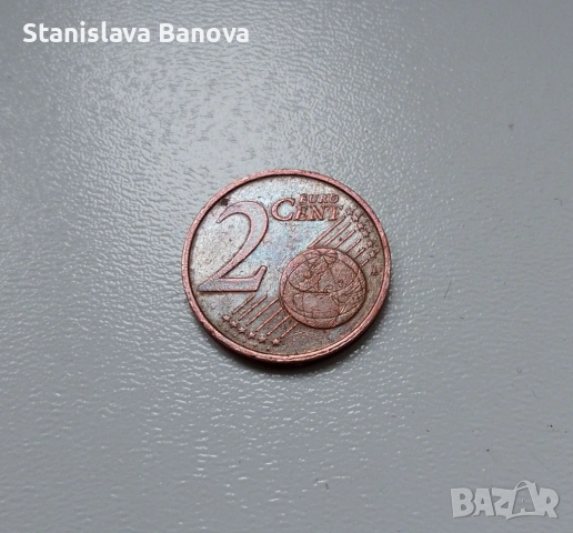 Португалска евро монета от 2 цента от 2002г., снимка 4 - Нумизматика и бонистика - 53244129