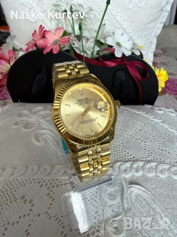 Rolex Oyster Perpetual Data Just, снимка 2 - Дамски - 50708763