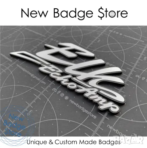 Elk Echo guitar amp - ретро емблема за кубе, снимка 2 - Други - 49293977