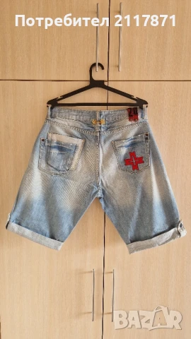 ZUELEMENTS-къси дънки, снимка 2 - Дънки - 50746481