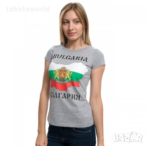 Нова дамска национална тениска с трансферен печат на БЪЛГАРИЯ, снимка 9 - Тениски - 28079939
