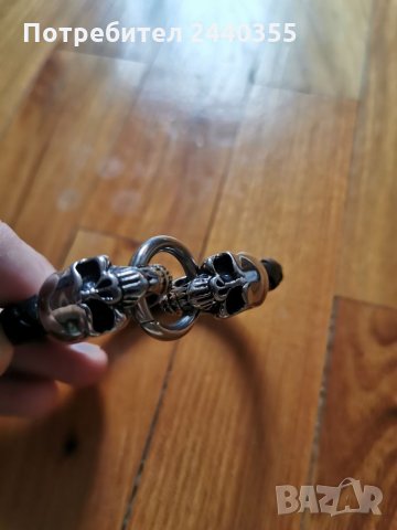 Мъжка гривна стомана , снимка 12 - Гривни - 27164975