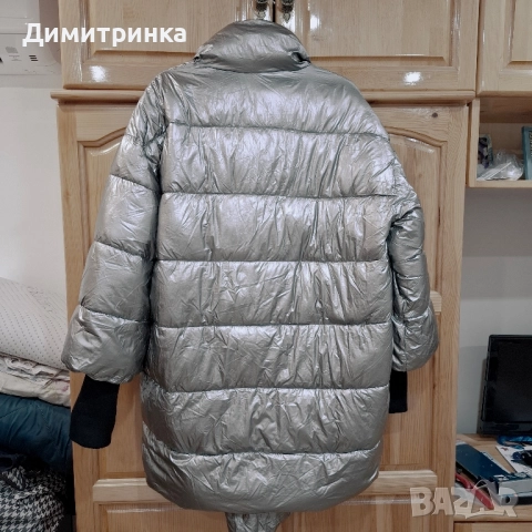 Ново уникално сребристо яке, снимка 2 - Якета - 52469312