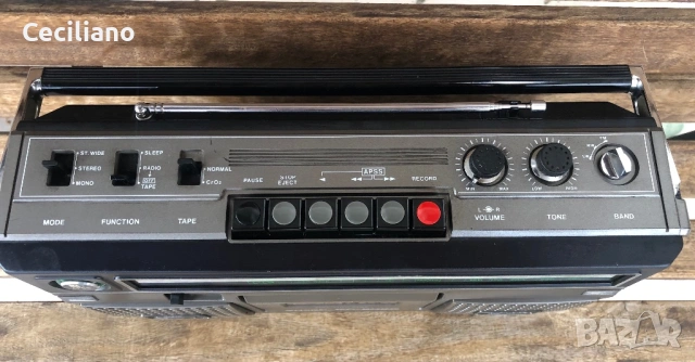 Радиокасетофон Sharp GF-8080E , снимка 7 - Радиокасетофони, транзистори - 53171104