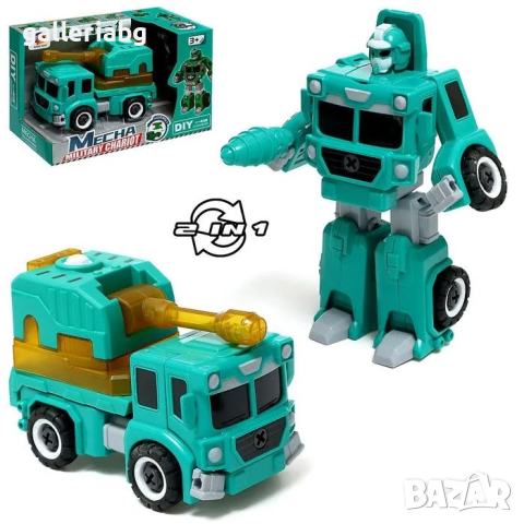 Трансформиращ камион робот с отвертка (Transformers), снимка 1 - Коли, камиони, мотори, писти - 44861684
