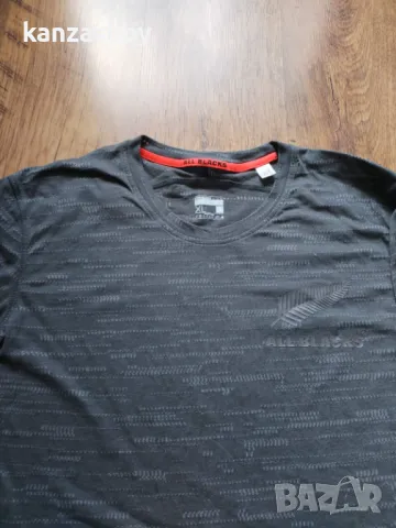 adidas All Blacks Performance Tee GRANITE - страхотна мъжка тениска КАТО НОВА ХЛ, снимка 5 - Тениски - 49496830