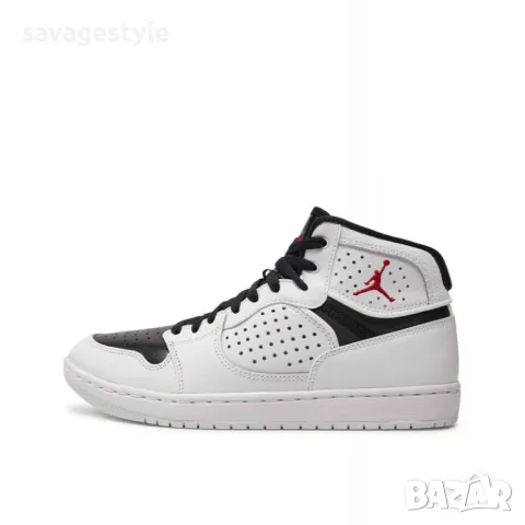 Мъжки спортни обувки NIKE Jordan Access Shoes White/Black, снимка 5 - Маратонки - 48034634