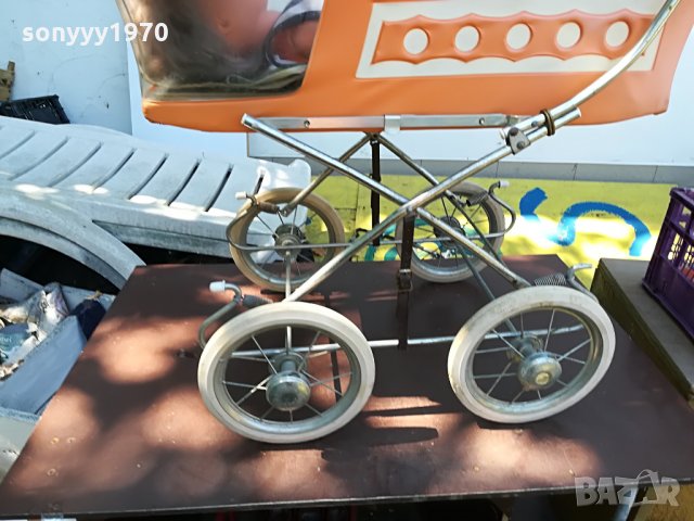 АНТИКА-ретро бебешка количка, снимка 4 - Детски колички - 26236050