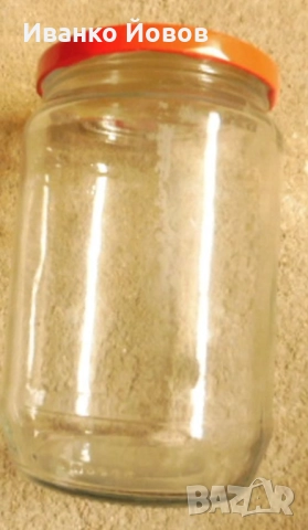 Буркани + винтови капачки комплект 720 мл, 540 мл, 360 мл. 