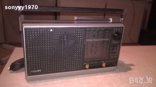 philips type 90al/765-220v-ретро радио-внос швеицария
